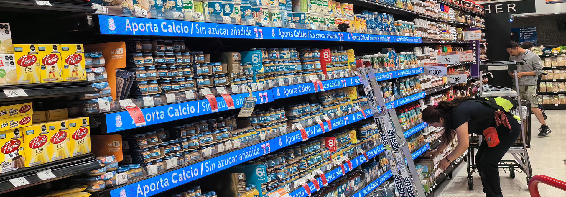 shelf led display