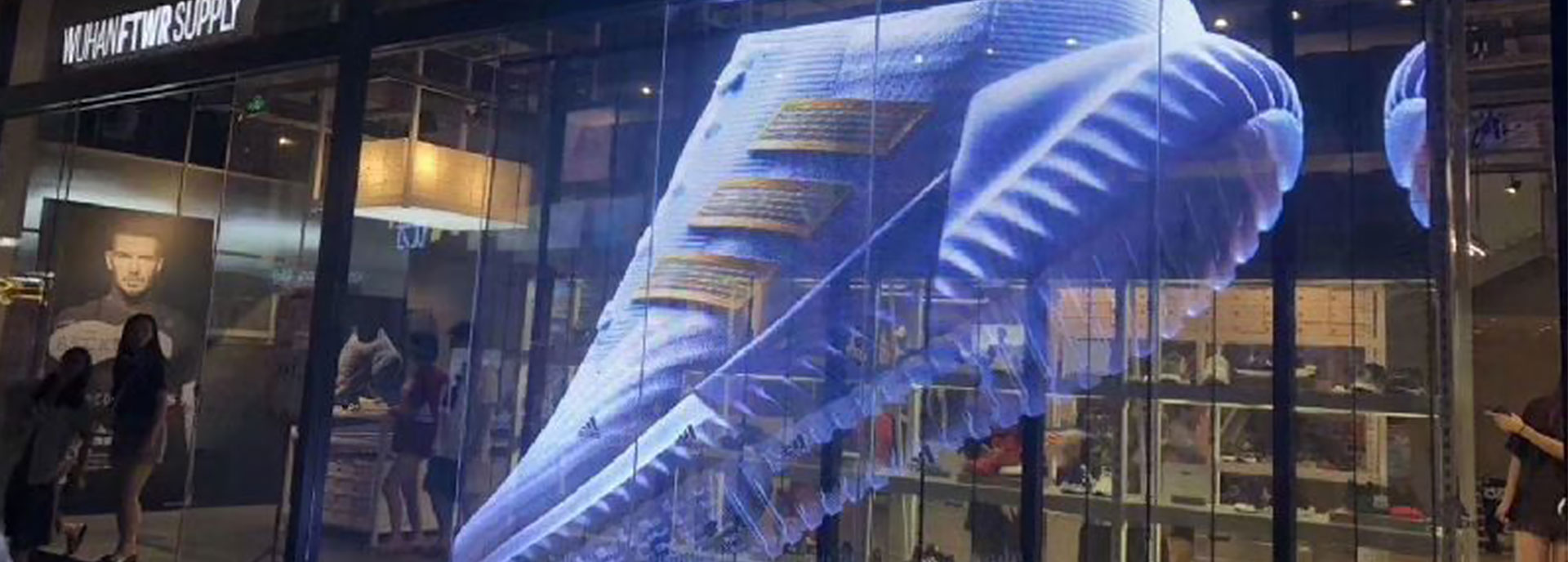 LED transparent screen