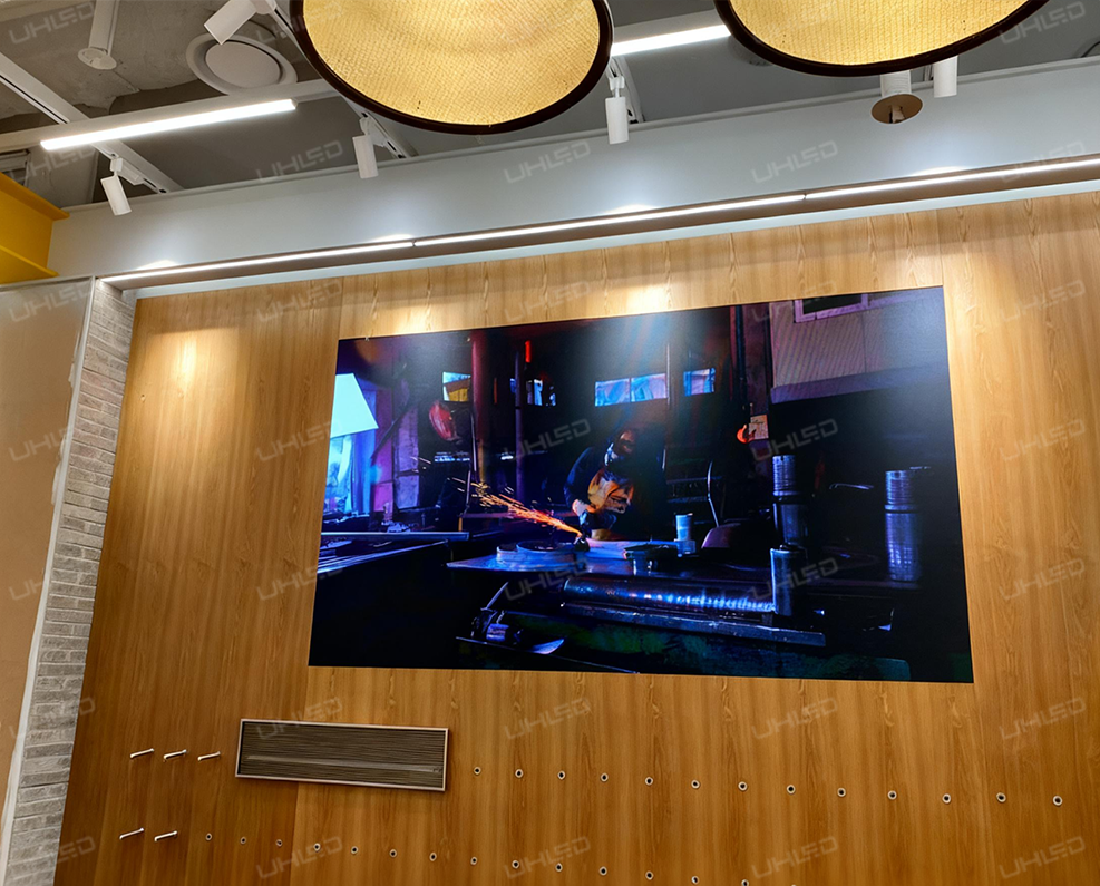 panel de pared de vídeo